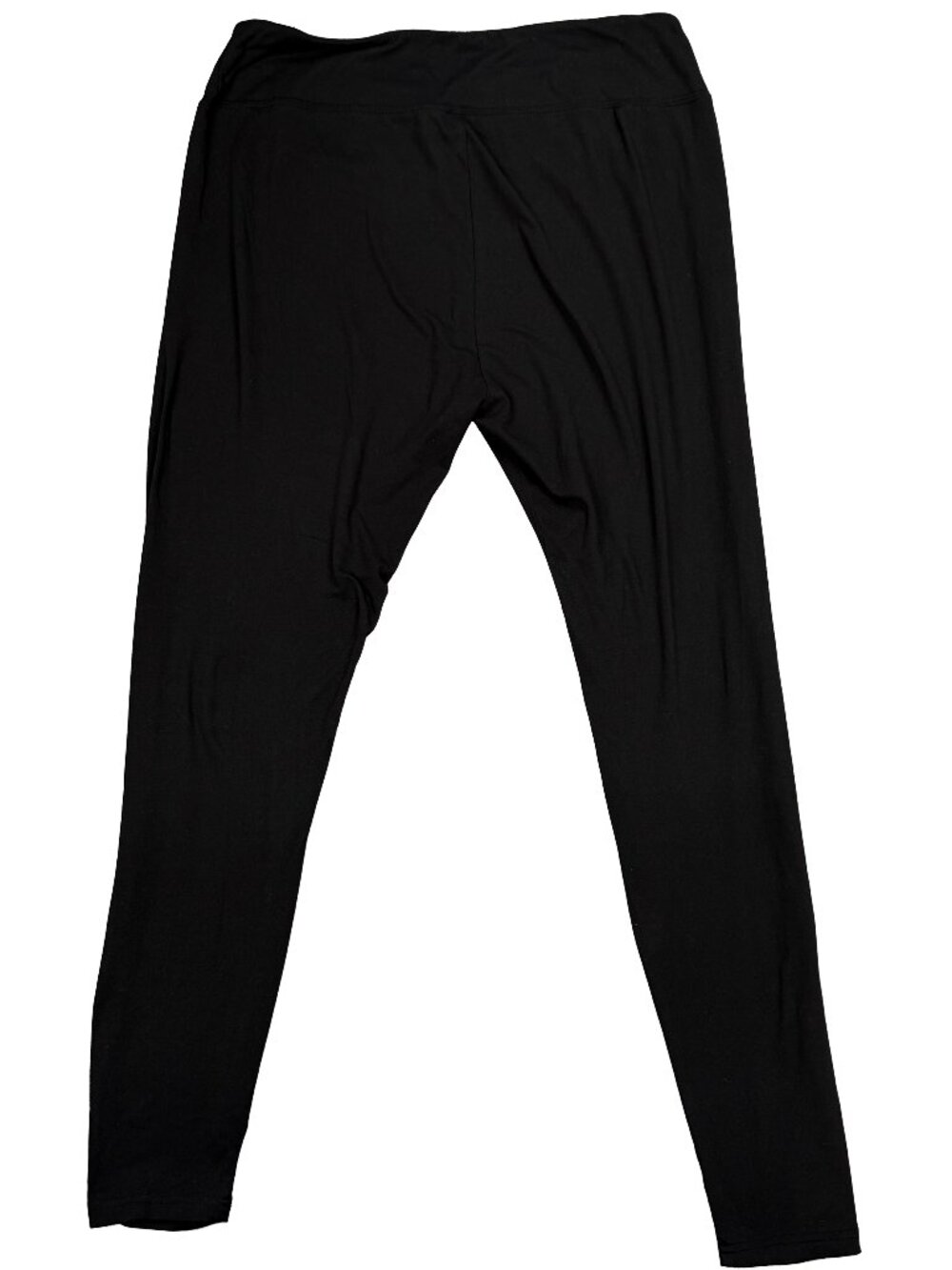 READY TO GO Leggings High Rise Stretch Black Women's 1X